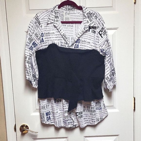 "NY" fashion top - Picture 1 of 2
